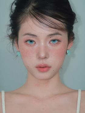 huohuocon日抛美瞳 圣灵玻璃海 14.2mm
