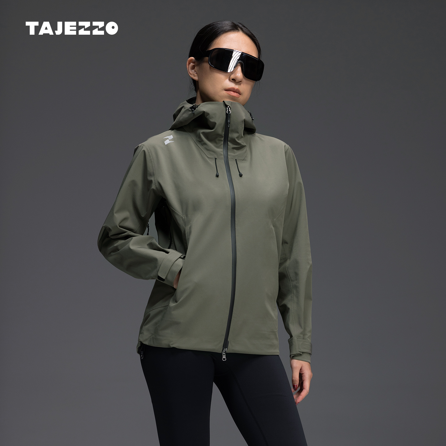 【新品】冲锋衣修身版型j01二代女生款收腰城市户外通勤徒步
