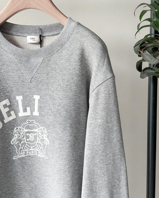 现货 THS-限时 赛琳家 女士圆领运动休闲卫衣 BI514 商品图5