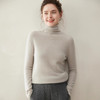 「高货rg」全新升级【铂金会员441/天猫599/差价158】(12436)洛诗琳新款一线成衣高领毛衣2025秋冬季纯色堆堆领羊绒衫 商品缩略图1