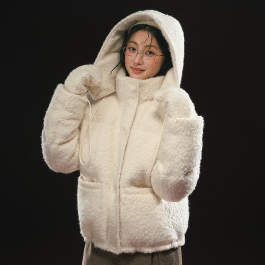 Ariseism 美式复古棉服冬季新款加厚保暖外套 商品图1