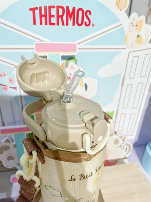 【春上新】9楼母婴生活馆  膳魔师小王子联名款不锈钢保温杯460ml带杯套带提手316L不锈钢内胆 吊牌价：298元 活动价：258元 商品图2