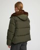 Yves Salomon - DOWN JACKET TECHNICAL FABRIC/MINK - ARMY GREEN/LUNA - 女装 - 羽绒服 - 军绿色 商品缩略图6
