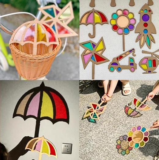 积米A4彩虹玻璃胶片纸/透明色 商品图1