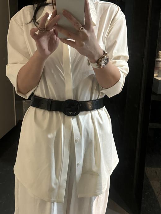 古家Logo 皮革皮带 印花腰带男女同款 商品图10