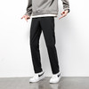 罗蒙秋冬休闲裤男士四面高弹修身不紧身版型时尚后兜拉链式百搭长裤 商品缩略图3