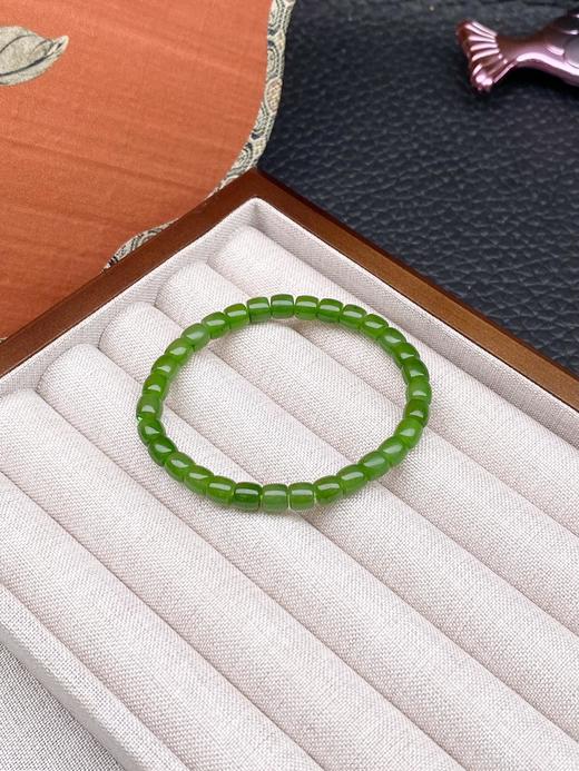 碧玉直切手串6*6mm 商品图0