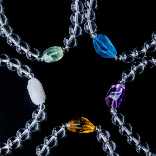 天然白水晶手串 搭配五行 男女通用多 规格可选 商品图5