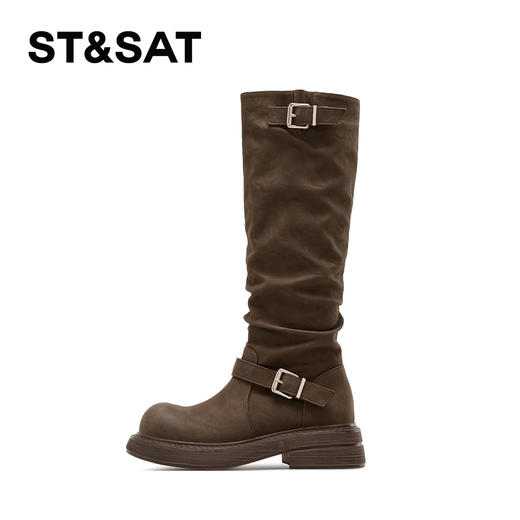 星期六时髦废土风显瘦堆堆靴SSD4117C83 商品图7