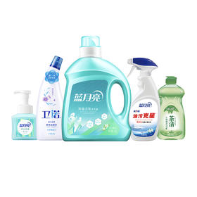 蓝月亮 除菌厨卫清洁五件套（81001005）