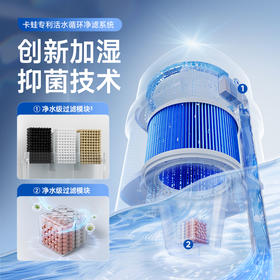 【卡蛙】2025活水无雾加湿器