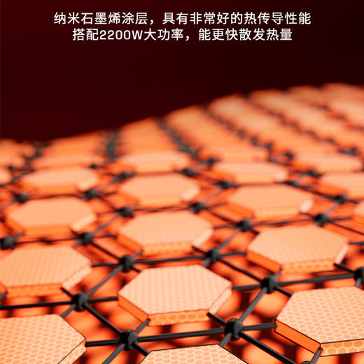 西屋（Westinghouse） 家用取暖器轻音石墨烯电暖器移动地暖居浴两用对流电暖气节能省电暖气 WTH-S675 商品图1