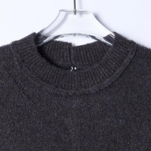 8825SDSA男士秋冬新款痞帅男装韩版撞色缝线圆领毛衣休闲慵懒风针织衫 商品图1