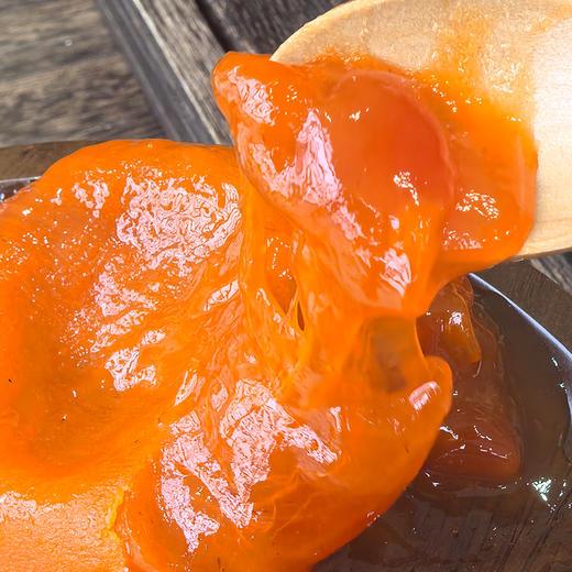 【一口爆浆！】富平冰柿  500g/盒 （6枚/盒或8枚/盒随机发货） 秋冬里的 “天然水果冰淇淋”，比鲜柿甜到心巴，比柿饼更爆浆 商品图8