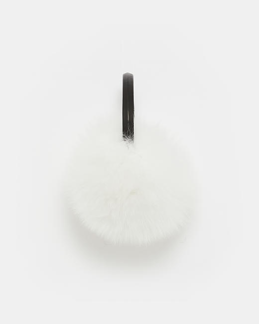 Yves Salomon - EARWARMER FOX - WHITE - 配件 - 耳罩 - 白色 商品图1