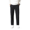 罗蒙秋冬男士休闲裤弹力双层纱复合梭织松紧裤显瘦通勤百搭日常长裤子 商品缩略图7