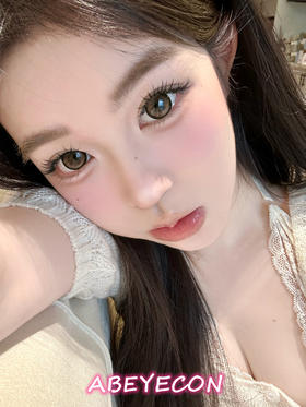 蜜糖漫画琥珀棕·半年抛型