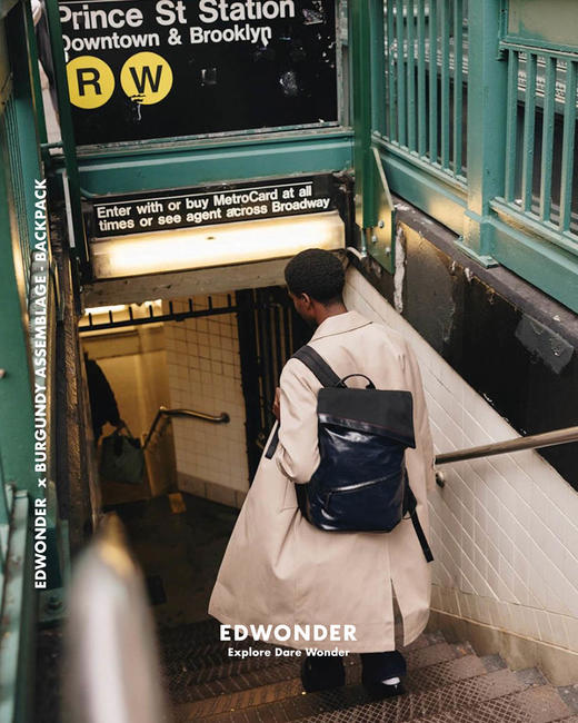 EdWxBA ⽪革帆布双肩背包 Bag 商品图2