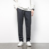 罗蒙秋冬休闲裤男士四面高弹修身不紧身版型时尚后兜拉链式百搭长裤 商品缩略图1