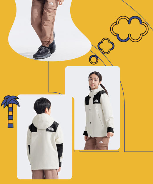 北面 25年秋冬  冲锋衣 8BND 商品图5