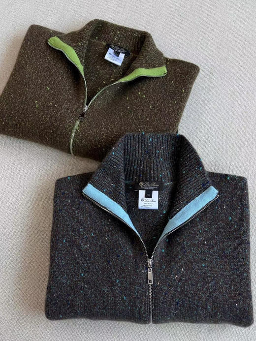 LP 花纱山羊绒针织外套 商品图1