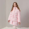 笛莎Deesha 童装女童羽绒服2025冬新款甜美毛领中长款羽绒服 商品缩略图0
