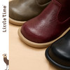 littletime女童皮鞋2025秋冬新款儿童复古马丁靴短靴软底靴子真皮 商品缩略图0
