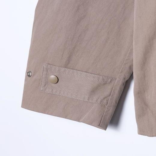 SDSA秋冬新款痞帅男装潮牌纯色拉链口袋翻领夹克下摆松紧设计百搭 商品图3