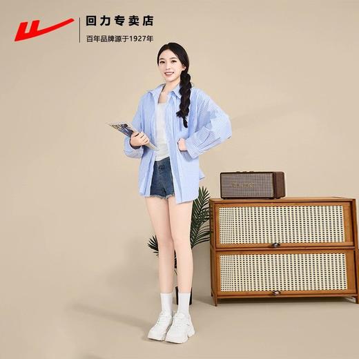 回力老爹鞋2025秋季女鞋厚底增高小白鞋爆款休闲鞋子女百搭运动鞋 商品图7