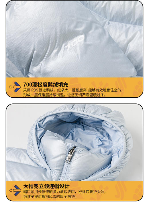 北面 25年秋冬  羽绒服  89XS 商品图4