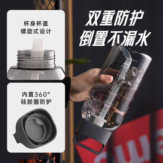 【茶花】劲派大容量水壶夏天喝水水壶 商品图4