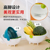 【茶花】水滴翻转式沥水篮 商品缩略图4