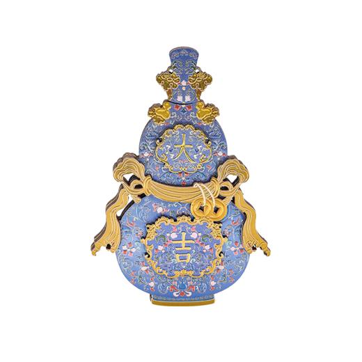 大英博物馆 东方梦境系列 福禄双全 葫芦木质抽拉冰箱贴 商品图4