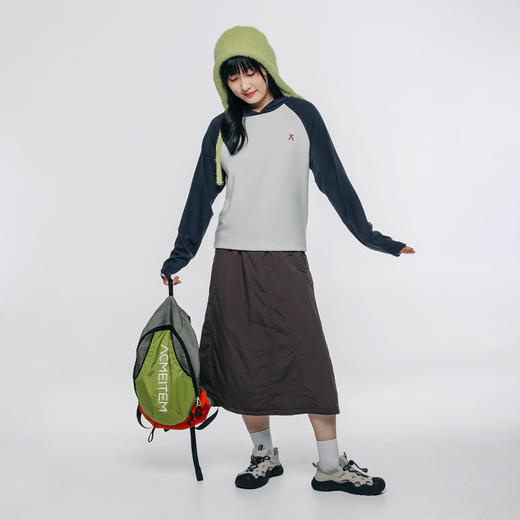 【品牌特惠】ACMEITEM爱棵米插肩袖连帽卫衣GAG3310143G 商品图2