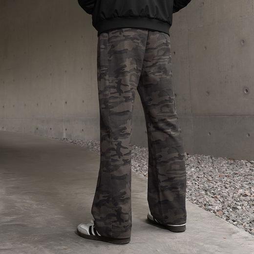 有志者UZIS运动长裤秋冬迷彩直筒型秋冬款宽松加厚篮球训练裤丛林 商品图6