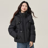 【10/29新品】熙世界高智风雪域保暖面包羽绒服女冬季超好看白鸭绒连帽短款外套 商品缩略图4