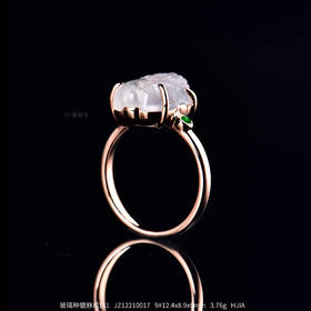 【好运来】玻璃种翡翠貔貅戒-JZ12210017