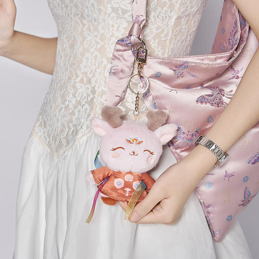 物兮物 敦煌系列 九色鹿 萌版玩偶挂件 商品图1