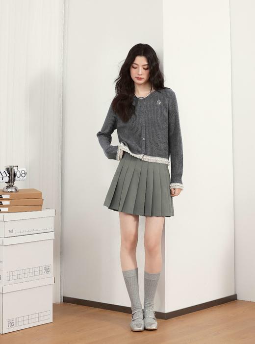 【严选】诗凡黎冬梭织短裙7AB440381-16 商品图0