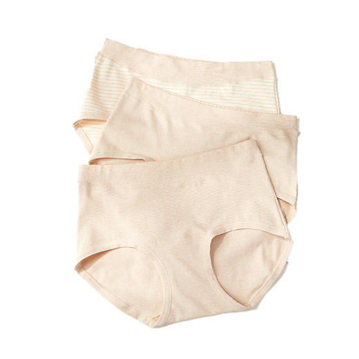 新疆彩棉亲肤女士中腰内裤（升级款）三条装 商品图7