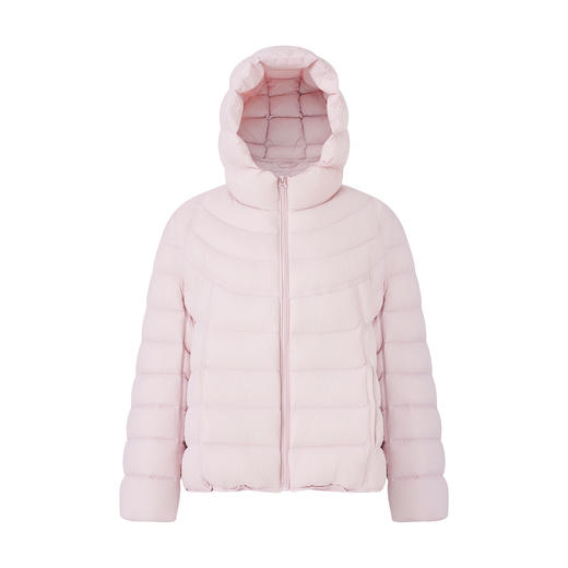 「高货wl」全新升级【铂金会员514/天猫699/差价185】(02227)洛诗琳90白鸭绒轻薄防风羽绒服2025冬季泡芙短款保暖外套 商品图4