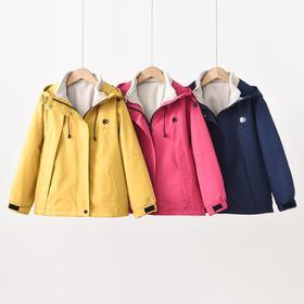 （1-7天发货）【拉慕儿秋冬新品】户外三合一冲锋衣