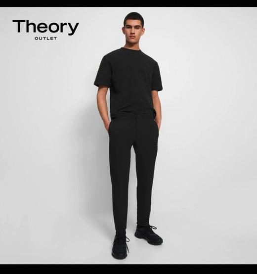 the0ry 25秋冬 防泼软壳加绒面料直筒休闲裤 WK835 商品图1