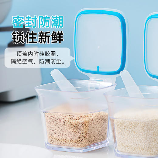 【茶花】欧铂兹抗菌调味盒（1组3个） 商品图7