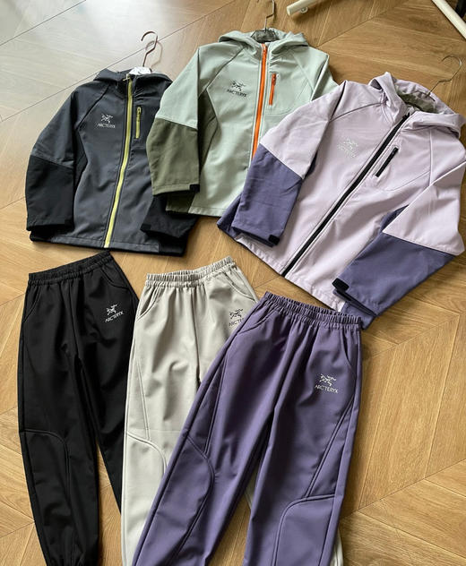 鸟儿童款加绒冲锋衣&加绒加厚卫裤1010 商品图1