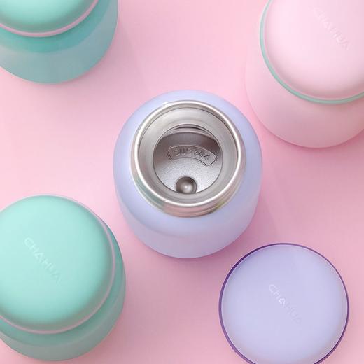 【茶花】马卡龙不锈钢保温杯随行杯340ml 商品图5