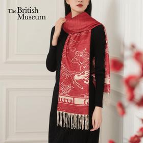 大英博物馆 东方梦境系列 提花披肩围巾