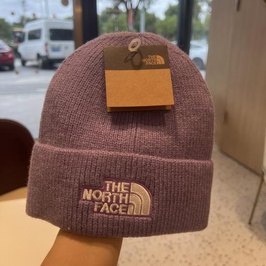 G611冬款北面保暖帽针织帽加厚拼皮秋季潮百搭男款女款韩版帽子 商品图2