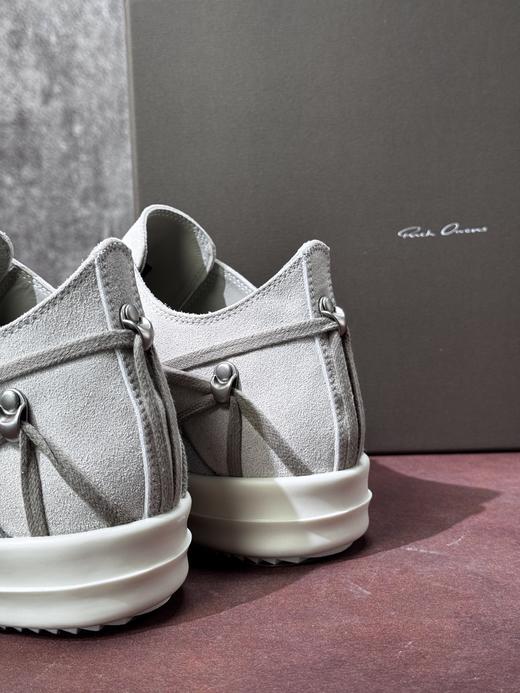 中性款Magalace 低帮皮面织带休闲鞋 商品图3