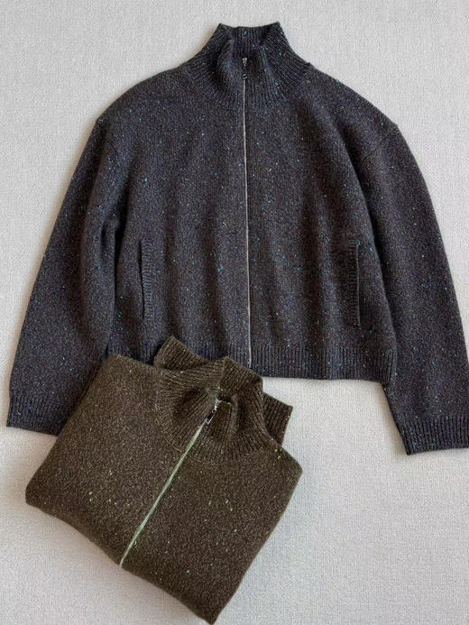 LP 花纱山羊绒针织外套 商品图3